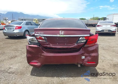 2014 Honda Civic Lx from USA, damaged, VIN 19XFB2F50EE008312